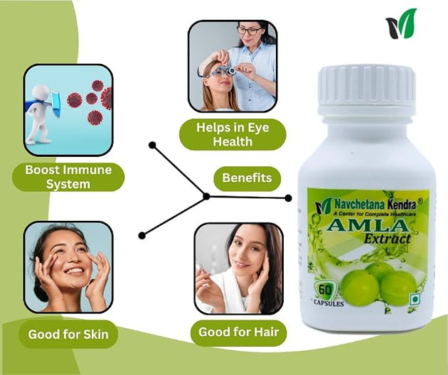 Navchetana Amla Extract Capsules – How to Use instructions