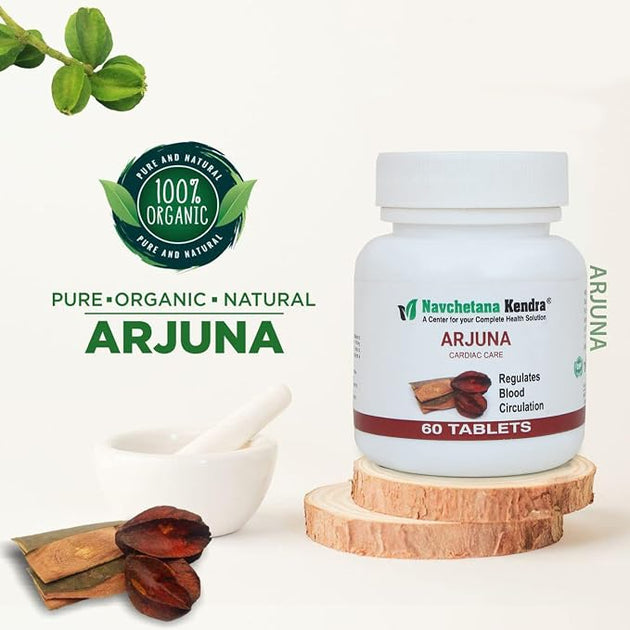 Navchetana Kendra Arjuna Tablets – 100% Organic Pure Natural