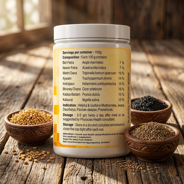 Diabakill Powder dosage and usage infographic