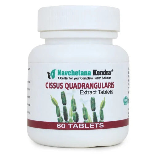 Cissus Quadrangularis Tablets front view – Ayurvedic bone health supplement