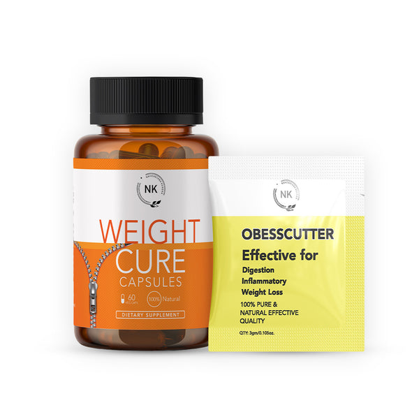 Weight Cure Capsule & Obesscutter Combo Pack
