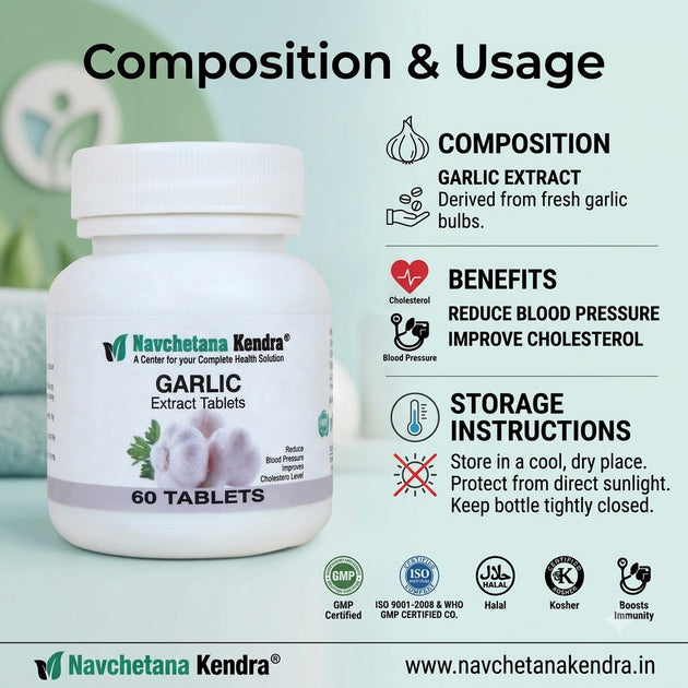 Garlic Extract Tablets - Composition and Usage