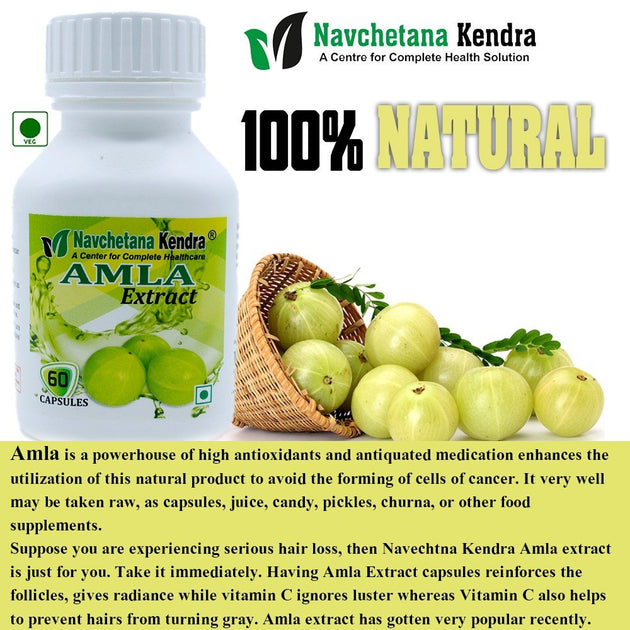 Amla Extract Capsules product shot – Ayurvedic daily supplement