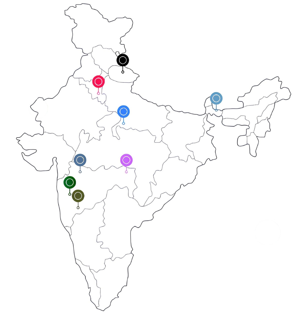 Our locations across India