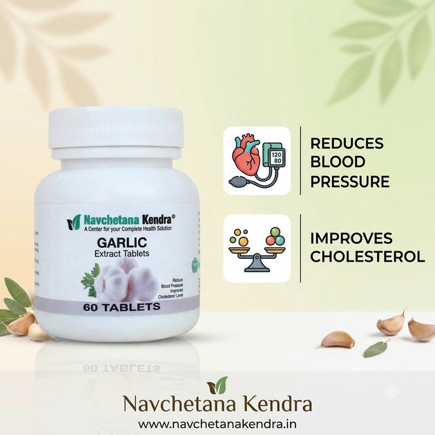 Garlic Extract Tablet | Ayurvedic Heart Health Support - Navchetana Kendra Health Care Pvt Ltd - product_type