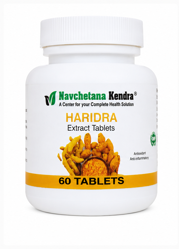Navchetana Kendra Haridra Extract Tablets – 60 Tablets bottle front