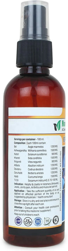Ortho Joints Oil – Navchetana Kendra original Ayurvedic joint massage oil